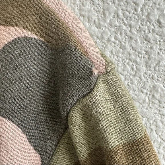 Madewell Green and Tan Crew Neck Sweater - Picture 9 of 12